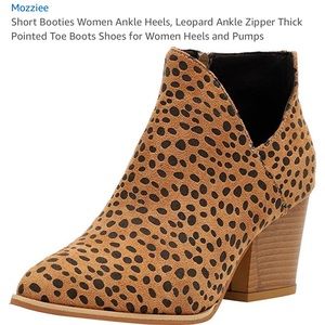 Cheetah Bootie